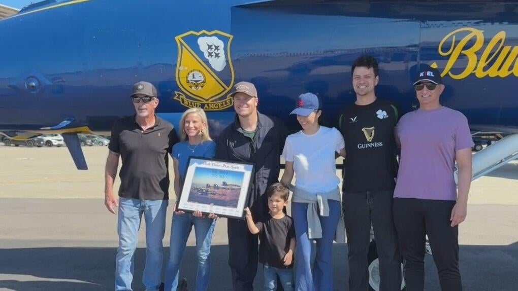 Glens Academy soccer club exec chosen for U.S. Navy Blue Angels flight — CBS Bay Area (KPIX), Los Altos Arts news