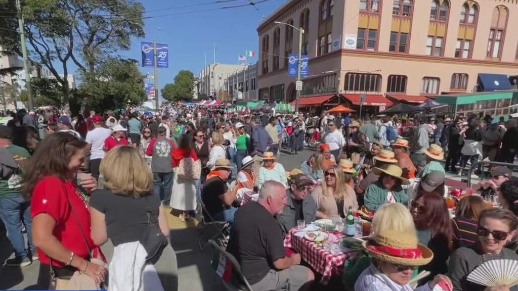 Italian Heritage Parade kicks off its 158th annual event in San Francisco North Beach — CBS Bay Area (KPIX), Los Altos Government news
