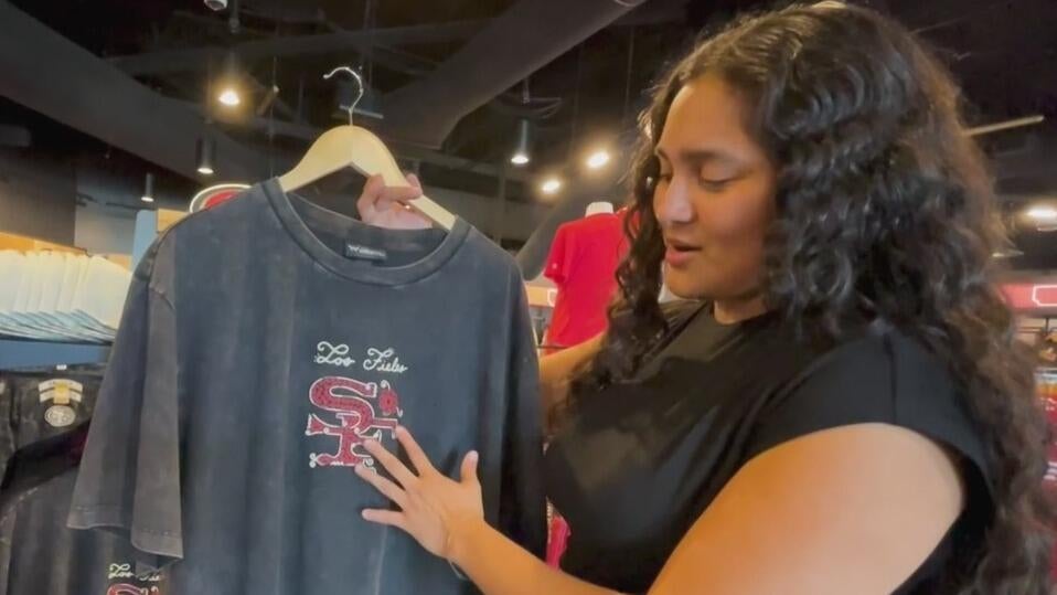 San Francisco 49ers unveil Latino Heritage Collection of team merchandise for "Los Fieles" — CBS Bay Area (KPIX), Los Altos Sports news
