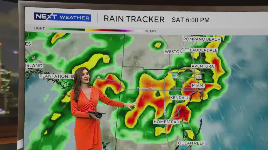 Spotty showers possible in South Florida Thursday before heavy rain, flood threat arrives this weekend — CBS Miami, Los Altos Sports news