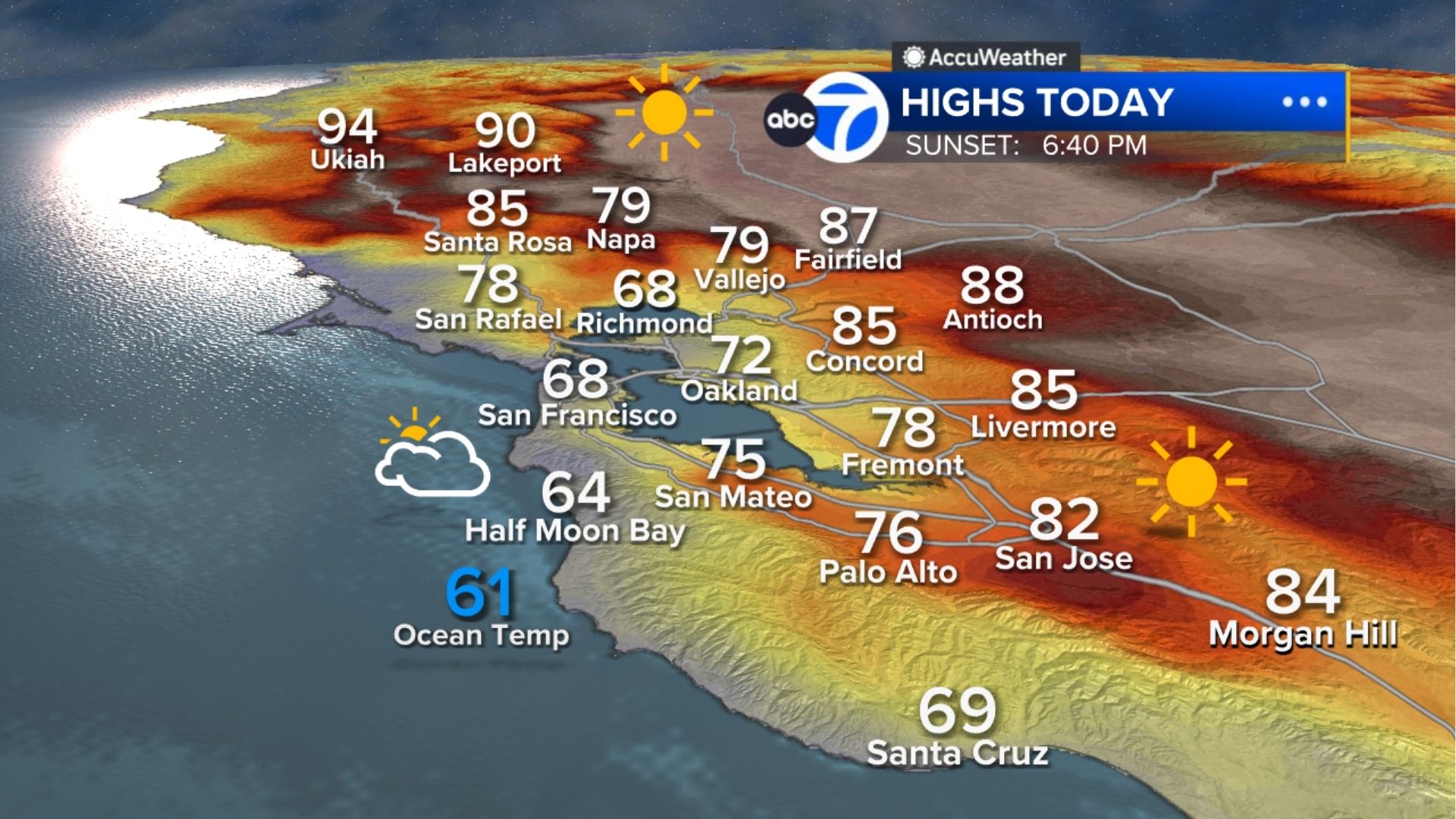 AccuWeather Forecast: Relief from heat is here with fog along the coast
— ABC 7 Bay Area, Los Altos Community news