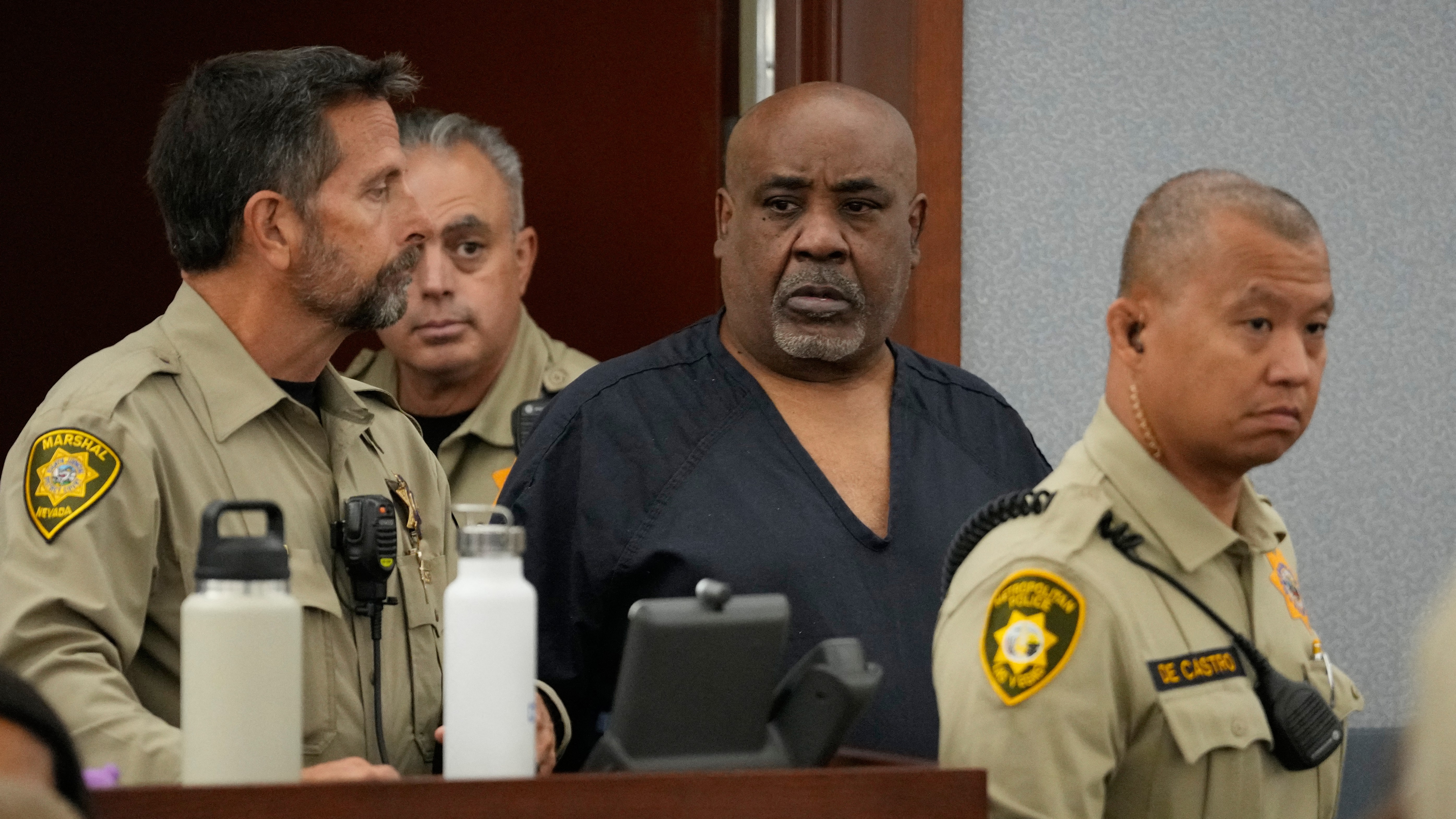 Duane 'Keffe D' Davis  convicted of orchestrating the murder of rap icon Tupac Shakur gets 40 years to life in prison
       — ABC 7 Bay Area, Los Altos Arts news