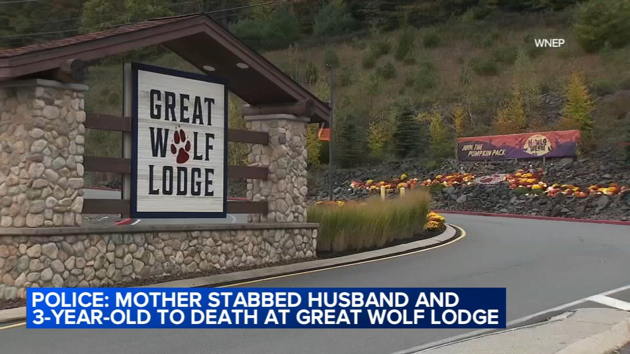 Great Wolf Lodge homicide: Metallica Rose Harrison accused of stabbing husband Charles Harrison, son to death at family resort in the Poconos in Scotrun, Monroe County, Pennsylvania
— ABC 7 Bay Area, Los Altos Community news