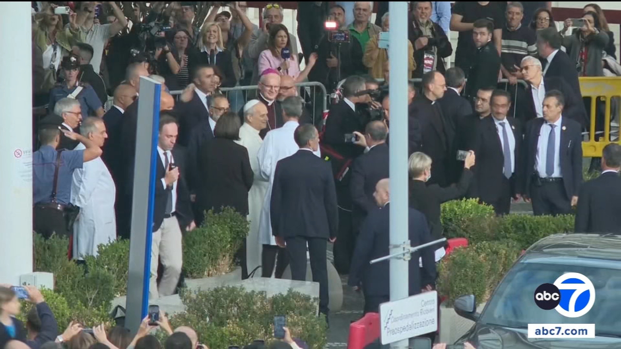 Pope Leo returns to the Vatican 4 days after lung cancer surgery
       — ABC 7 Bay Area, Los Altos Health news
