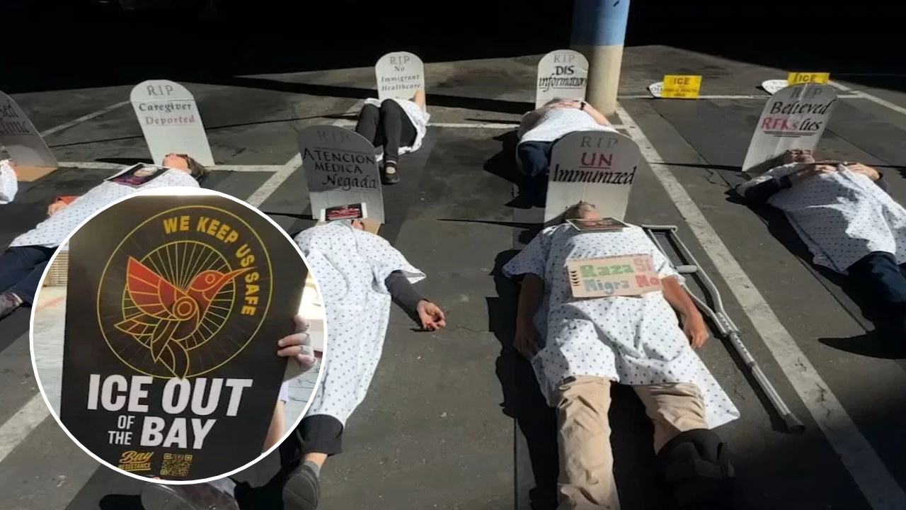 Activists demand end to ICE activity at Oakland's Eastmont Mall, stage 'die-in' demonstration
— ABC 7 Bay Area, Los Altos Real Estate news