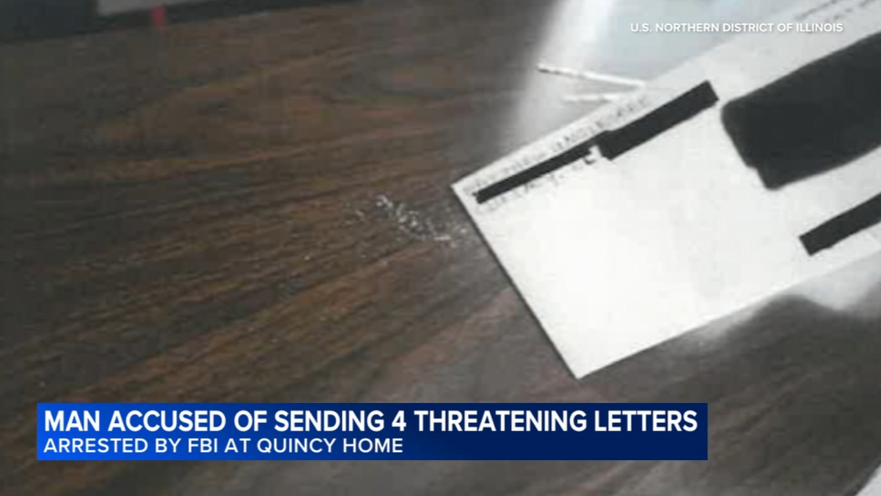 Man who allegedly sent white substance to members of Congress put his address on envelopes: DOJ
       — Los Altos Community news
