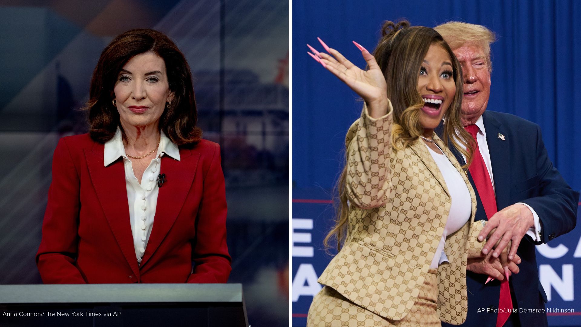 New York Governor Kathy Hochul responds after rapper Nicki Minaj calls her 'evil'
— Los Altos Community news