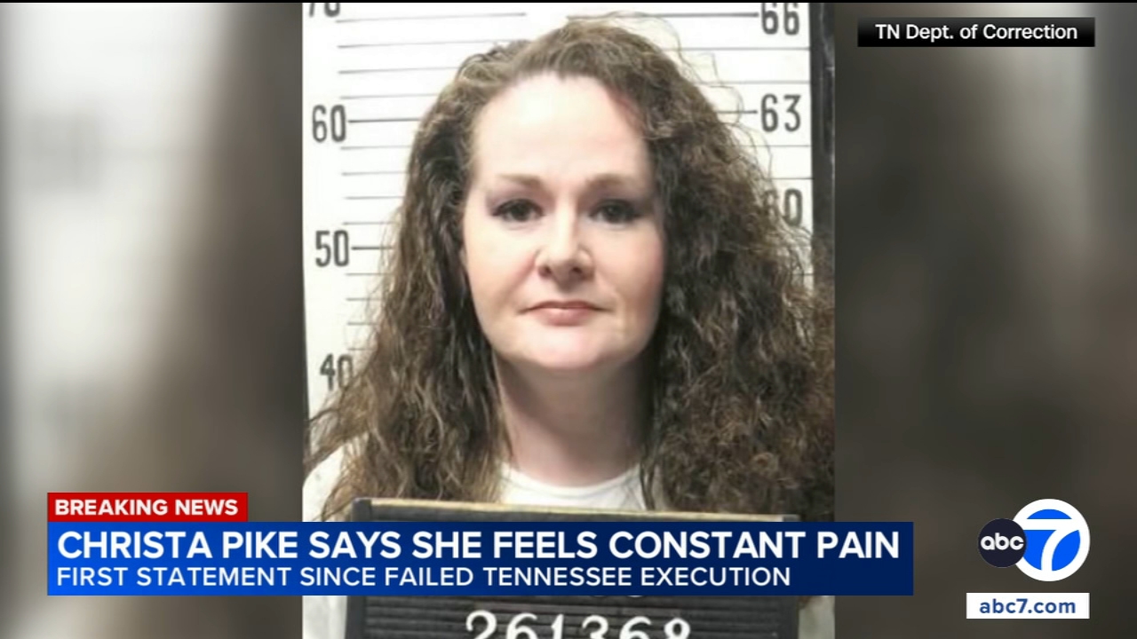 Christa Pike says she's 'recovering' after botched execution in new statement
       — Los Altos Community news