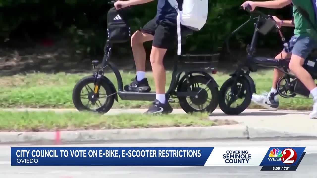 Oviedo city council to vote on micromobility rules to improve sidewalk safety — WESH 2 Orlando, Los Altos Government news