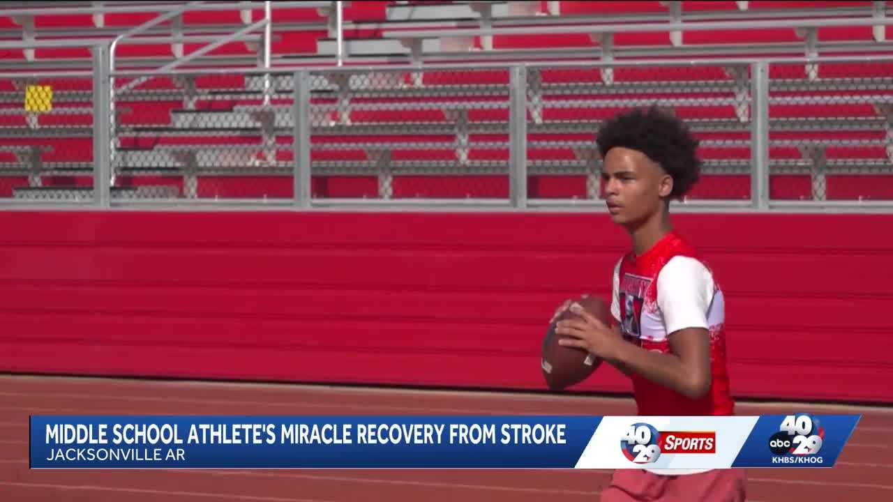 12-year-old football player recovering after spinal cord stroke — WESH 2 Orlando, Los Altos Sports news