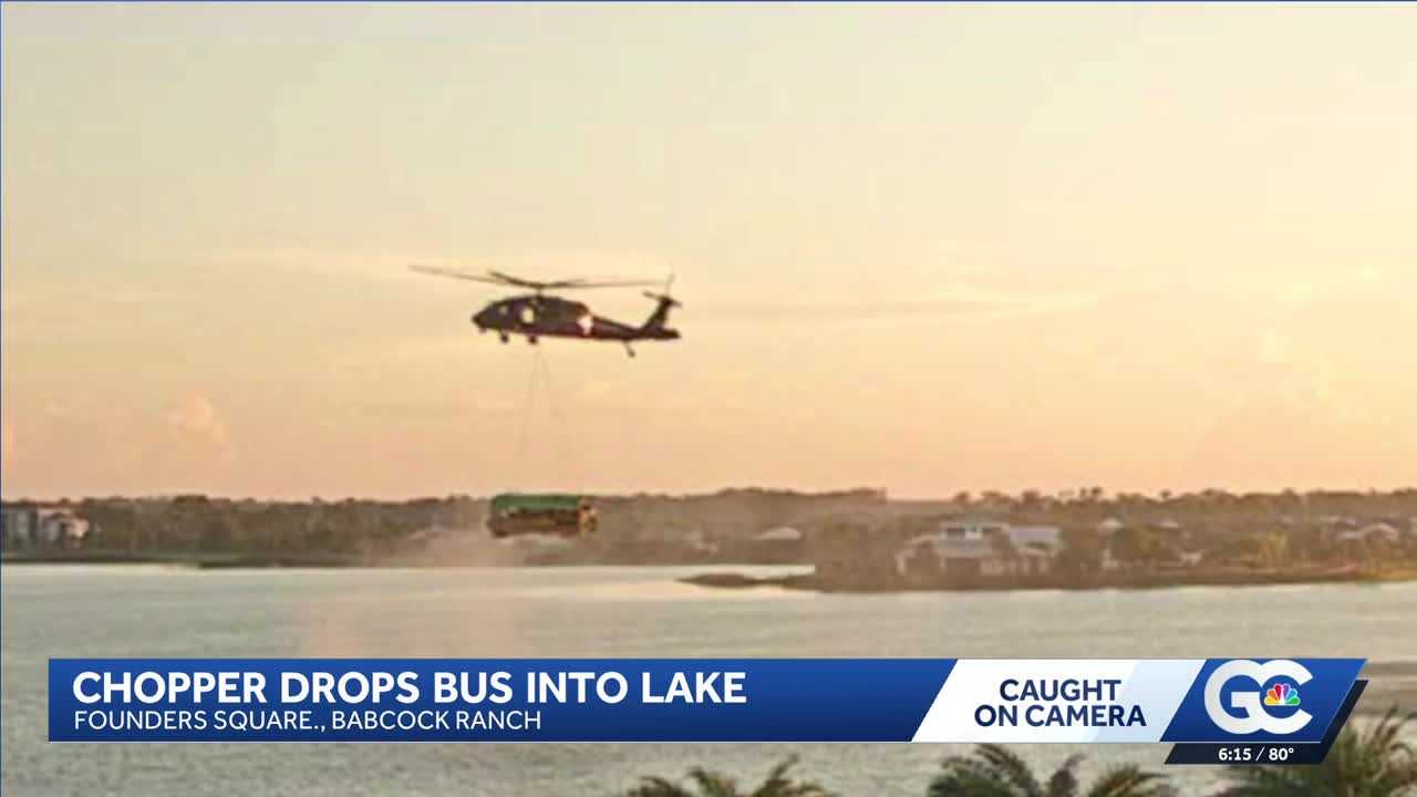 A Black Hawk carrying a school bus over Florida town had residents asking one question: Why? — WISN 12 Milwaukee, Los Altos Schools news