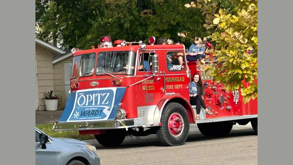 ‘Moorhead’ fire truck’s parade appearance causes social media stir — KFGO, Los Altos Real Estate news