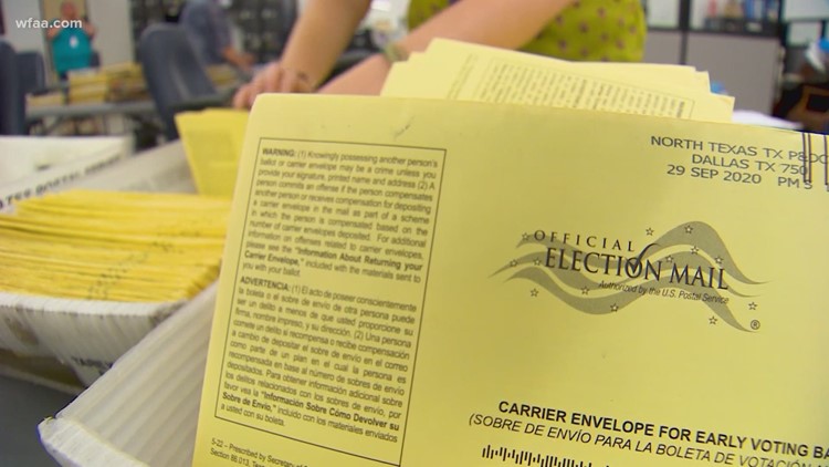 Heavier mail-in ballots raise postage questions in Tarrant County — WFAA (Dallas-Fort Worth), Los Altos Community news