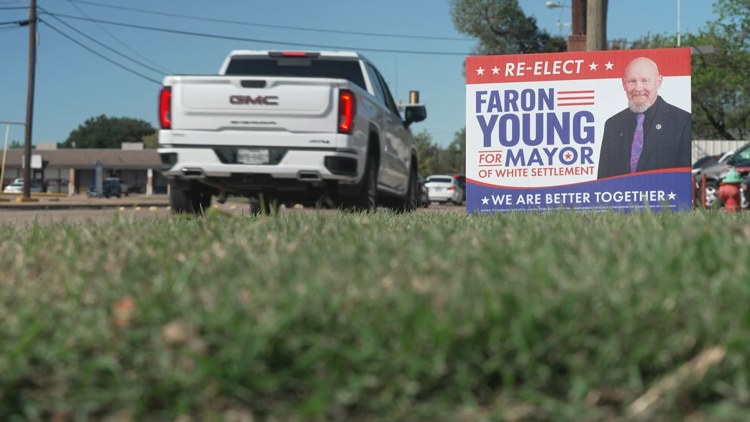 'Why would you do this?': White Settlement mayor reacts after councilman's wife cited for stealing campaign sign — WFAA (Dallas-Fort Worth), Los Altos Government news