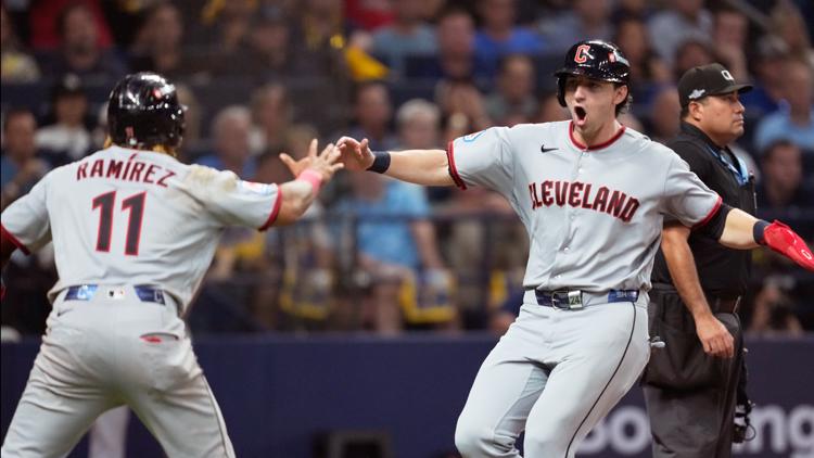 Chase DeLauter and José Ramírez lead the Guardians to a 7-3 win over the Rays in Game 1 of the ALCS — WTSP Sports Tampa Bay, Los Altos Sports news