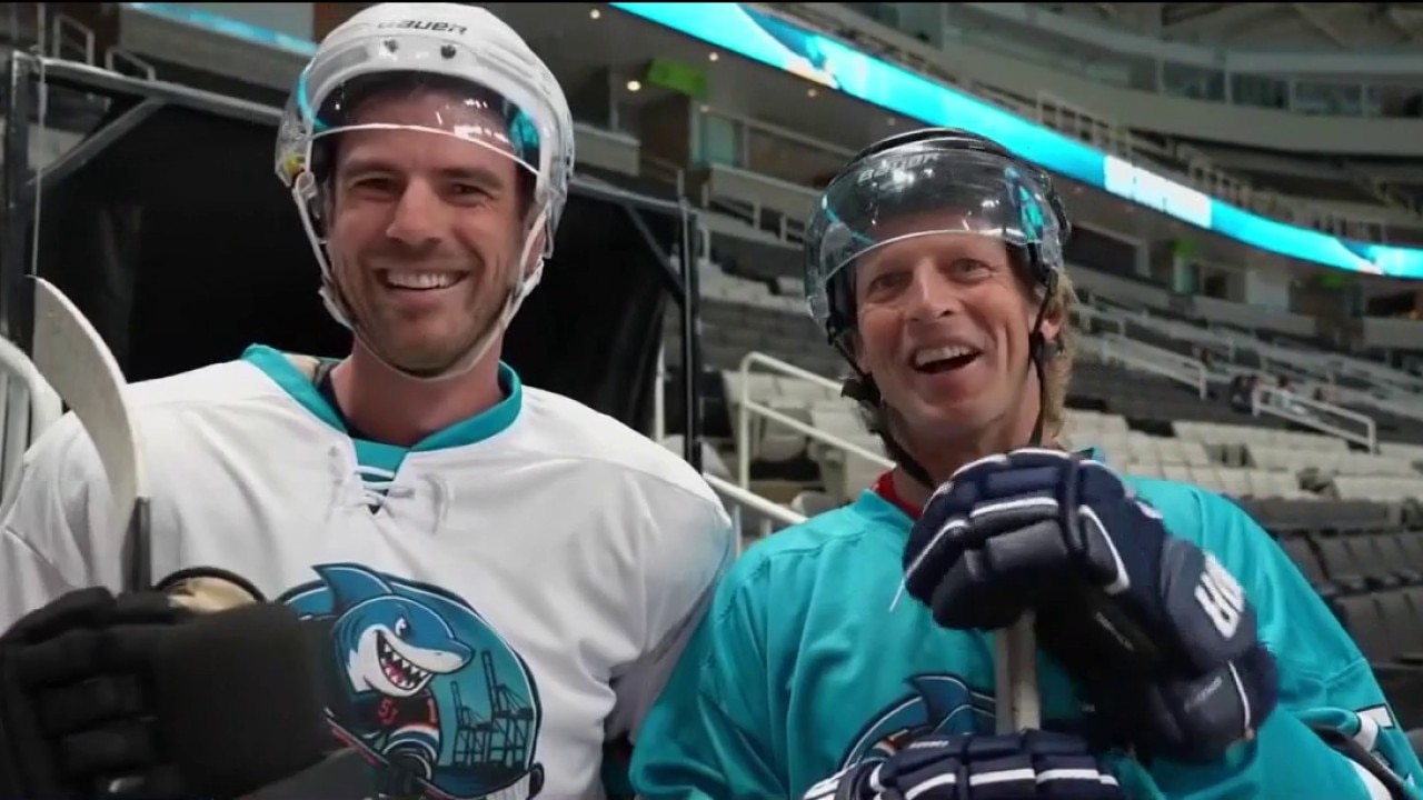 San Jose Sharks legends back on ice for foundation charity game — KTVU FOX 2 Bay Area