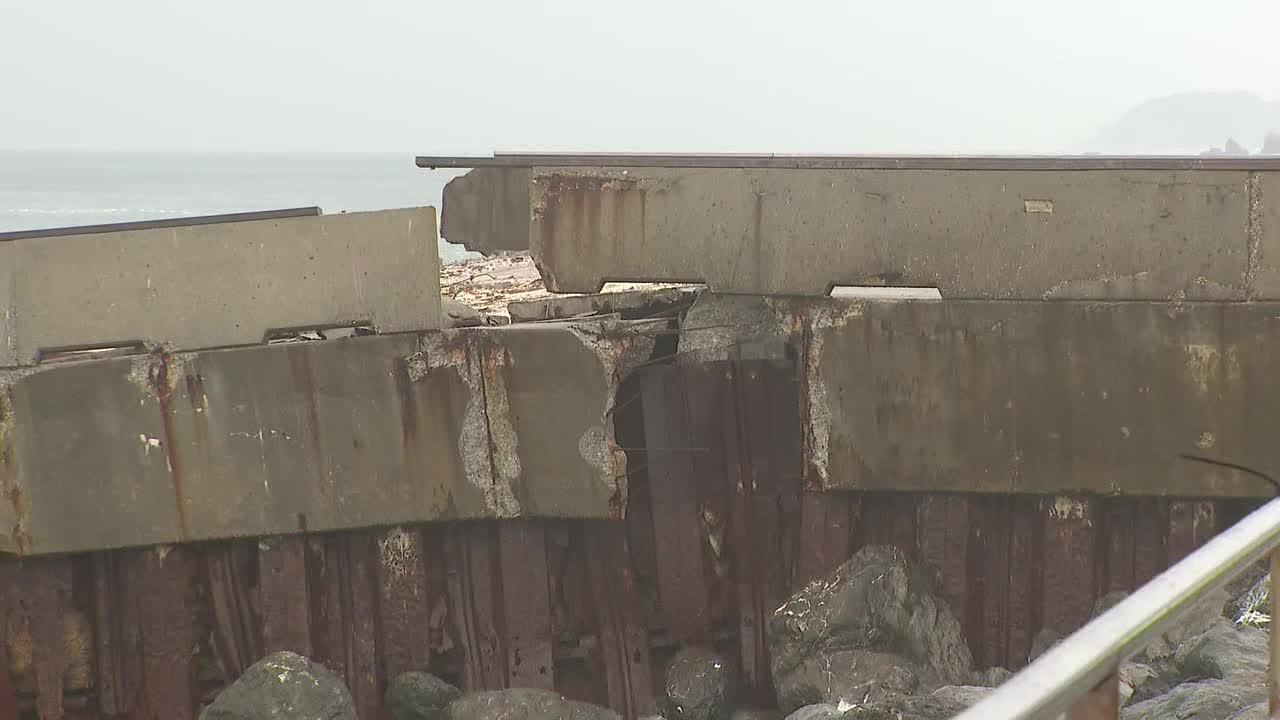 Crews begin to repair crumbling Pacifica Pier — KTVU FOX 2 Bay Area, Los Altos Community news